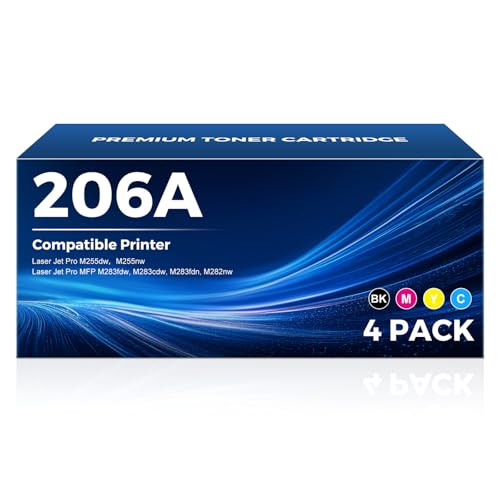 Toner 206A eliminez les traces sur vos impressions avec cette cartouche noire durable