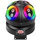 Bühnenlichter Magic Ball, DJ-Lichter, bewegliche Kopflichter mit RGB-Beam-Effekt, stufenlose Rotation mit DMX-Steuerung und aktiviertem Ton für Hochzeits-DJ-Partys, Live-House