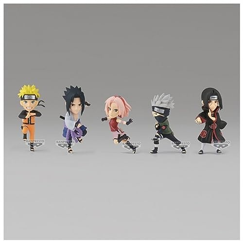 Pack 12 Figuras World Collectable Naruto Shippuden 7Cm