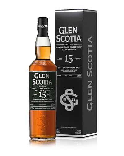 Glen Scotia 15 Years Old mit Geschenkverpackung (1 x 0.7 l)