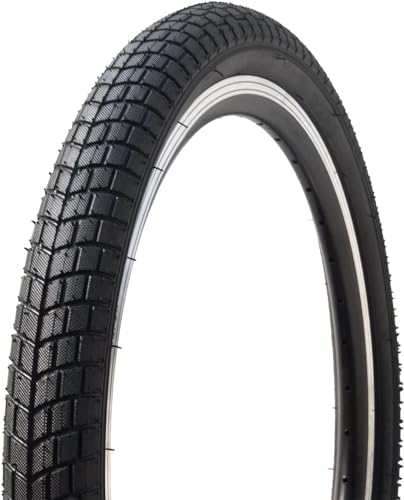 Balinge B0D2GXNKTP 20 X 2.125 Bike Tire 2 Pack 20 Bike Tire Bmx Bike Tires Kids Black 20 Inch Bike Tires Folding Replacement Tires Fits Most Kids Bikes,Bike Tires 20 X 2.125,Black(2 Tires) thumb #1