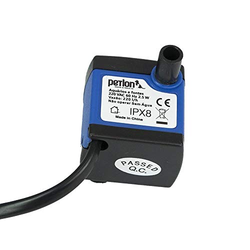 Mini Bomba Submersa Para Aquário E Fontes Água Peixes - 110v