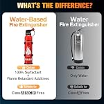Upgraded 8-IN-1 Fire Extinguisher for Home Vehicle Car Kitchen Boat, Small Fire Extinguishers Spray with Mount for Class A B C K Fire, Portable Non-Toxic Prevent Re-Ignition Easy Clean (2 Pack) - Image 3