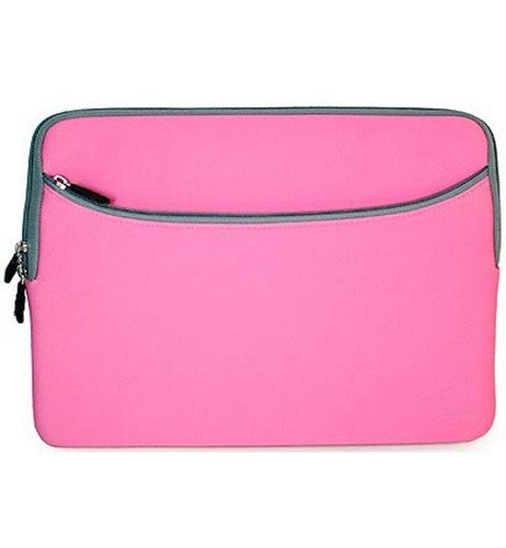 Funda neopreno rosa para laptop Lenovo IdeaPad S206 11.6" miniatura 1
