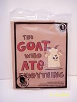 2013 McDONALDS Happy Meal Toy - Time To Read - Book #1 - The Goat Who Ate Everything B00GF0DQXM Book Cover