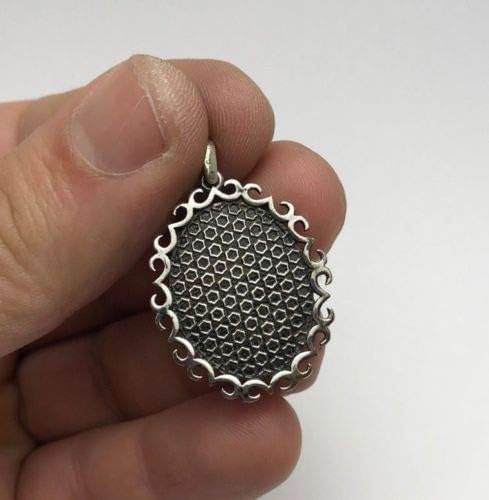 Miniatura 6 de Joyería turca ovalada Kayi Iyi Ertugrul Motif 925K plata esterlina colgante unisex coche colgante, Plata esterlina