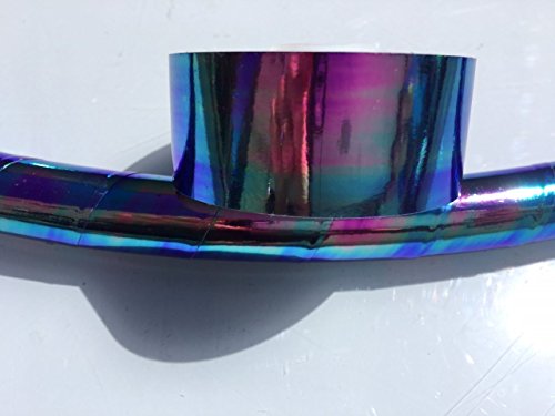 30 ft roll of 3/4" Purple Scarab Morph Hula Hoop Craft Tape