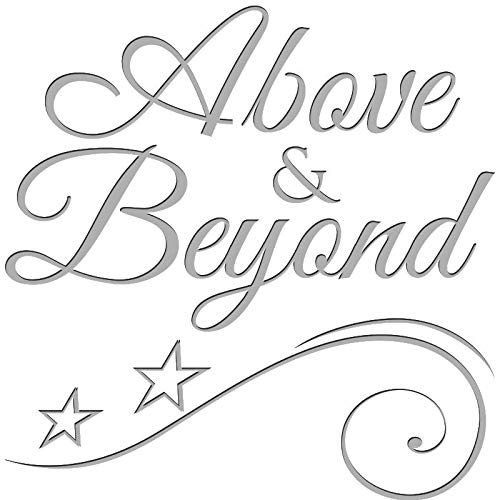 Above And Beyond Award, 6" Recognition Acrylic Trophy Award Includes Free Custom Engraving #TOP1
