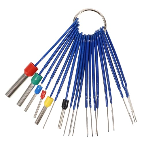 Mikinona 18Pcs Connector Durable Mechanic Tools for Effortless Wire Harness Extraction and Electrical Repairs