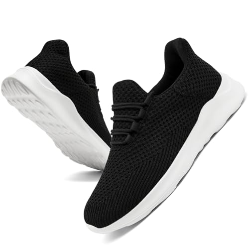 Image of DLWKIPV Mens Running Shoes Tennis Casual Walking Anti Slip Athletic Non Slip Workout Gym Sneakers Comfortable Lightweight Fashion Breathable Mesh