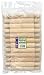 School Smart Wood Rolling Pins - 7 inches - Set of 12