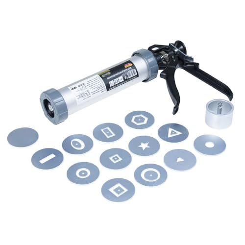 Lista de Extrusores para arcilla - solo los mejores. 39 Extrusora de arcilla, herramienta de pistola de arcilla tiene 13 discos diferentes, pistola extrusora de arcilla de mano para esculpir y manualidades