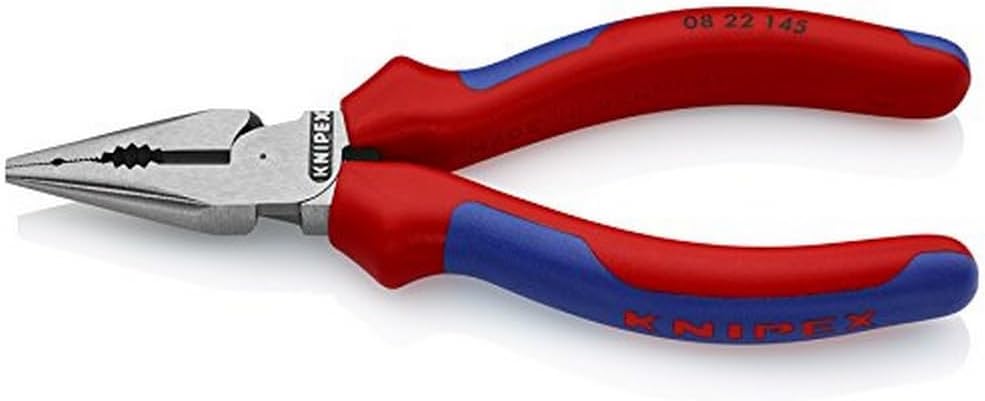 KNIPEX Tools - Needle-Nose Combination Pliers, Multi-Component (822145)