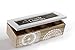 GICOS IMPORT EXPORT SRL Caja de madera 24 x 9 x 7 cm porta bolsitas The Decoro Indian Shabby Chic YAT-739491