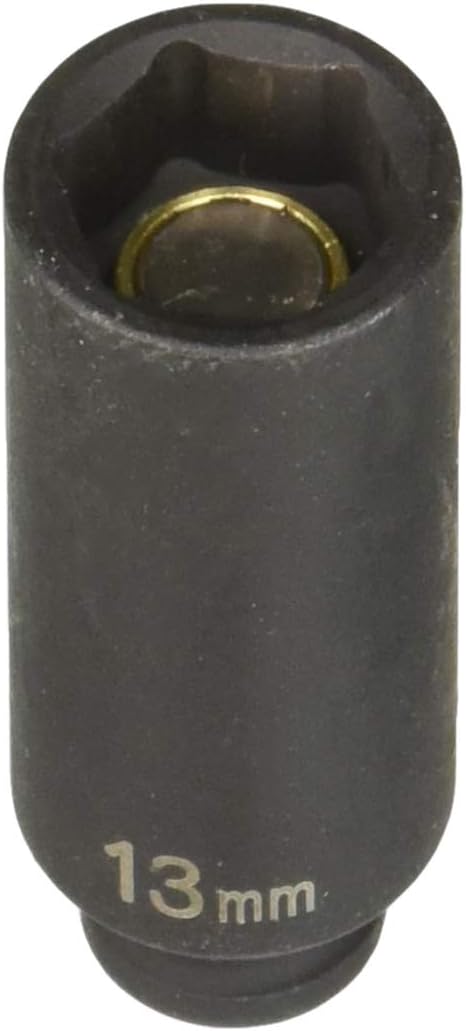 Grey PneumaticCORP 913MDG 1/4" Drive x 13mm Magnetic Deep