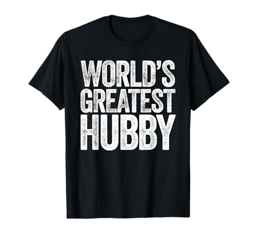 World's Greatest Hubby - Funny Award T-Shirt
