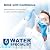 Waterspecialist 3US-PF01 Undersink Water Filter, NSF/ANSI 42 Certified Replacement for Filtrete® 3US-PF01, 3US-MAX-F01H, 3US-PF01H, Delta RP78702, Manitowoc K-00337, K-00338 Water Filter, Pack of 2