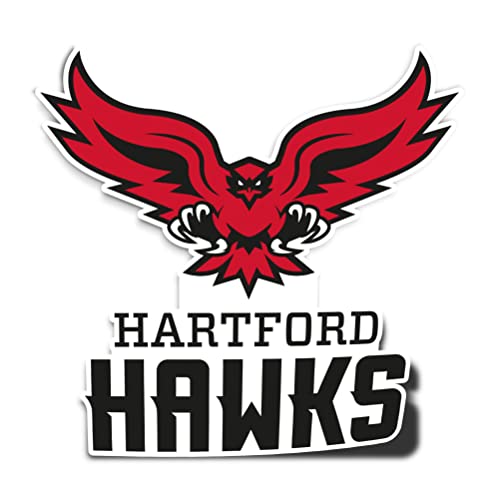Desert Cactus University of Hartford Sticker Hawks Vinyl Decal Laptop Water Bottle Car Scrapbook (IND 00110A)