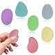 CJQRL 6 Stück Handschmeichler, Stressabbau Worry Stone, Autismus Hilfsmittel, Fidget Toys Set, Autismus Hilfsmittel, 6 Farben, für Erwachsene Kinder und Schüler Stressabbau Spielzeug(3)