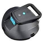 Quintin Robotic Pool Vacuum, Cordless Pool Cleaner with 120 Mins Runtime, Auto-Parking, 2.5h Fast Charging, Ideal for Above Ground and Flat-Bottom Inground Pools up to 850 sq.ft (Matte Black)