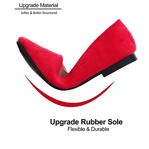 Image of SAILING LU Casual Shoes for Women Dressy Ballet Flats | Comfort Fit, Work Shoes,Casual for Women, Slip-Ons Loafers
