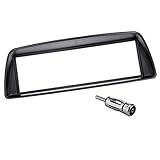 Sound Way 1 DIN Autoradio RadioRahmen RadioBlende, Antennenadapter, kompatibel mit Citroen C1, Peugeot 107, Toyota Aygo