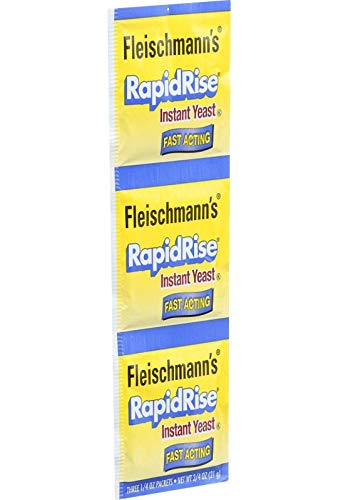 Fleischmanns Yeast, Yeast Rapid Rise Active, 0.25 Ounce, 9 Pack