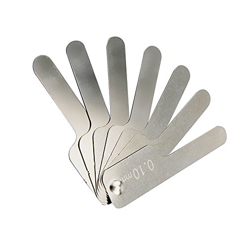 Funwill Dental Orthodontic Interproximal Enamel Reduction IPR Gauge Ruler 0.1-0.5 mm