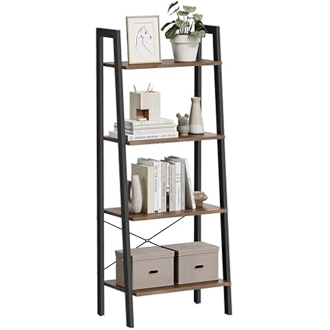 VASAGLE 4-Tier Ladder Shelf Cover