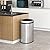 Kitchen Trash Can with Lid, 13 Gallon Automatic Garbage Can for Bathroom Bedroom Home Office 50 Liter Touch Free High-Capacity Brushed Stainless Steel Waste Bin