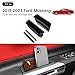 DWKJMYCP 2PCS Front Door Side Storage Box for Ford Mustang 2015 2016 2017 2018 2019 2020 2021 2022 2023 Accessories Phone Holder Door Grab Handle Pocket Storage Organizer ABS Plastic, Red Mat