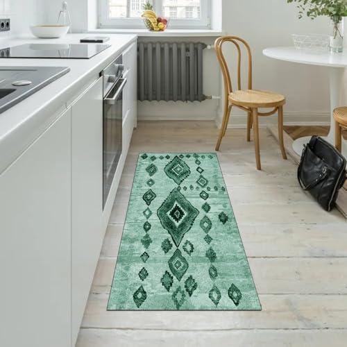 Alfombra para pasillo vintage que transforma la entrada de casa 5