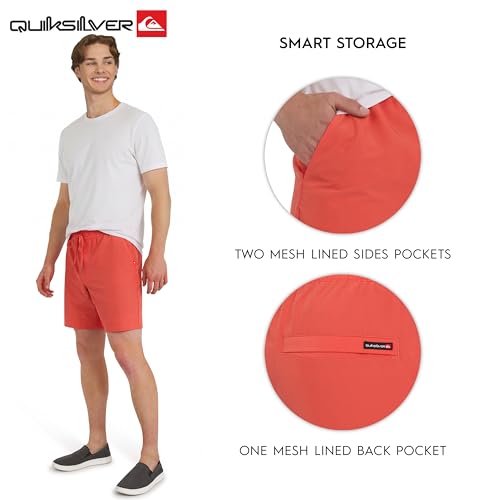 Short hybride actif de qualité Quiksilver imperméable et stretch