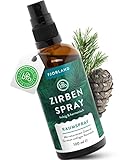 🌲 𝐄𝐈𝐍𝐅𝐀𝐂𝐇𝐄 𝐀𝐍𝐖𝐄𝐍𝐃𝐔𝐍𝐆 - Mit nur wenigen Sprühstoßen pro Raum gibt das Zirbenspray eine angenehme waldige Duftnote ab, die jeden Raum erfrischt.