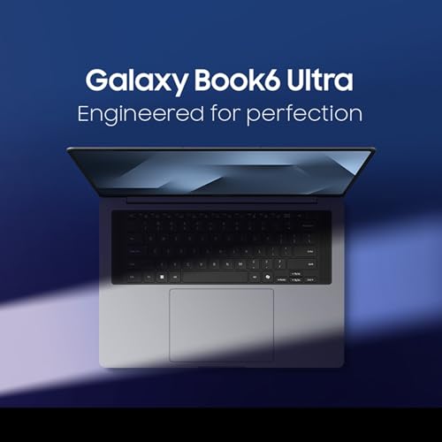 Image of Samsung Galaxy Book6 Ultra (Gray, 32GB RAM, 1TB SSD) | Intel Core Ultra X7 (Series 3) | 16 inch WQXGA+ Dynamic AMOLED 2X with Touch Screen | 30Hrs Battery Life | 120 Hz | Six Speakers | AI PC