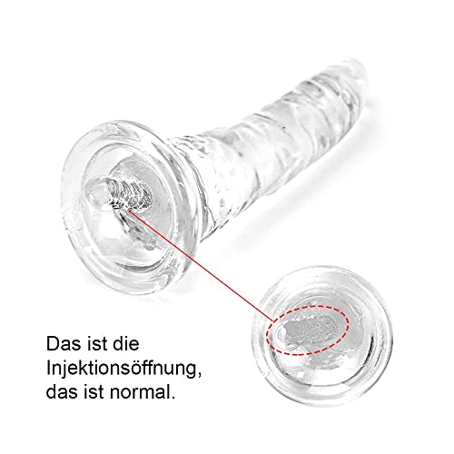Klares Dildo-Set mit Saugnapf - Realistische Anal-Dildos für Herren in 3 Größen (klein, groß, riesig) - Perfekt für Anfänger bis Fortgeschrittene – Bild 7
