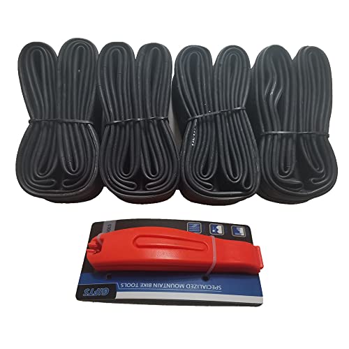 Dbxiiart Bike Tubes 4 Packs 700X38C 700X40C 700X43C 700X45C 38C/40C/42C/43C/45C Schrader Valve 35Mm Heavy Duty Bicycle Tubes Premium Quality Butyl Inner Tubes(2 Strong Tire Levers) #TOP1