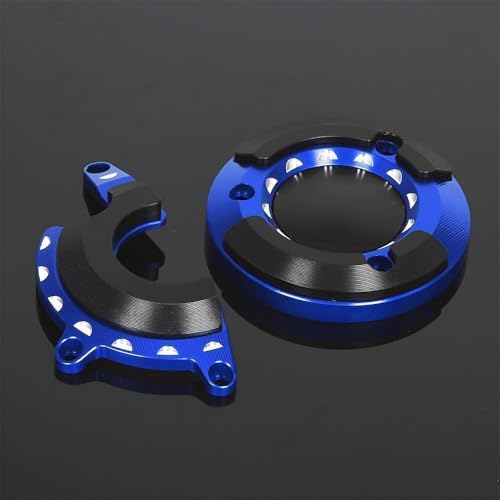 Cubierta de motor premium para Monkey 125 JB03 protector 3D azul de alta resistencia 6