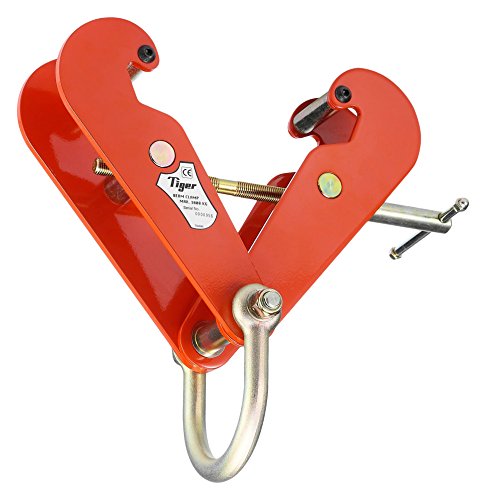 Tigre amz1022962 haz/abrazadera de viga con grillete, 1,0 toneladas, ancho: 72 mm-210 mm