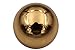 Produktbild Knöpfe Gold glänzend Knöpfe Metall Uniform Kugel Form Ösenknöpfe 18mm oder 23mm (18mm)
