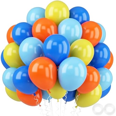 52 PCS Colourful Latex Balloons Set Cover
