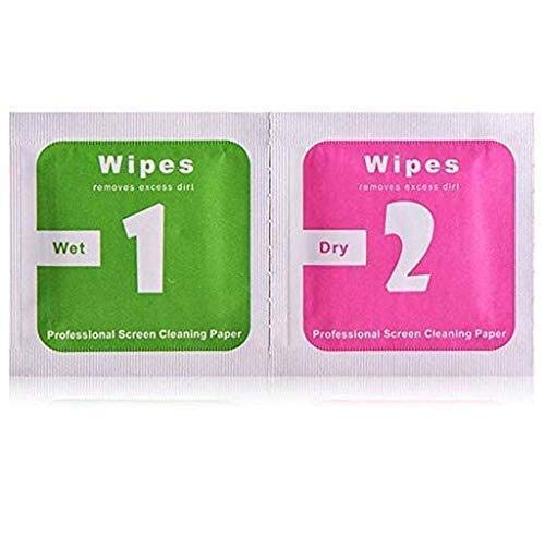 Image of Tempered Glass Screen Protector Compatible For Oppo F19 PRO Plus Full Screen Coverage (Except Edge to Edge) and Free Complete Easy Installation kit