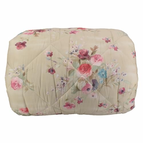 Blanket form : quilt Caleffi - Trapunta Flora Geometrico Matrimoniale Rosa