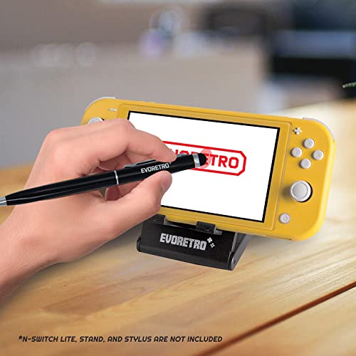 Switch Lite Case Accessories Bundle With Nintendo Switch Lite Case, Nintendo Switch Accessories, For Switch Lite Games! Complete Bundle (Black) By Evoretro #TOP7