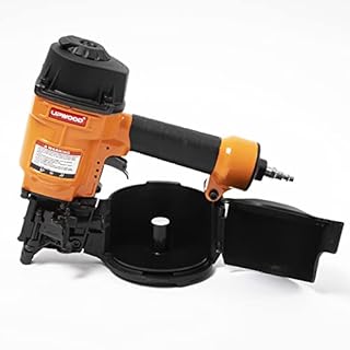 UPWOOD CN55 Air Coil Nailer, 1 to 2-1/4 Inch, 25-57mm, 15 Degree Coil Nail Gun for Fast Shooting, Fencing and Pneumatic Framing