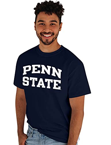 Blue 84 Men's Penn State Nittany Lions T-Shirt Arched Team Color, Team Color, Large