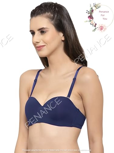 Image of Women's Cotton Heavily Padded Underwire Push Up Bra