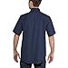 Carhartt Men's Rugged Flex Rigby Short Sleeve Work Shirt, Navy, Medium