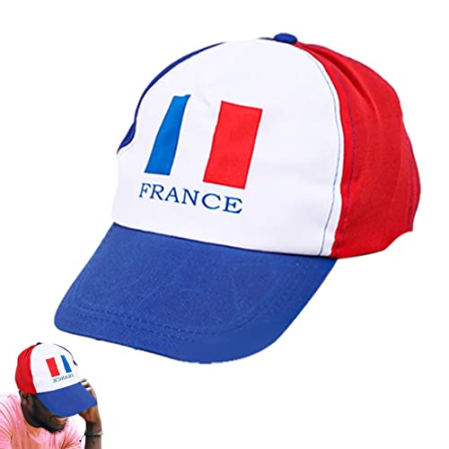 WEITING Chapeau de Drapeau National,Hommes Femmes Golf Dad Hat Casquette de Baseball | France Espagne Allemagne Angleterre Football Ballon de Football Chapeaux Cover