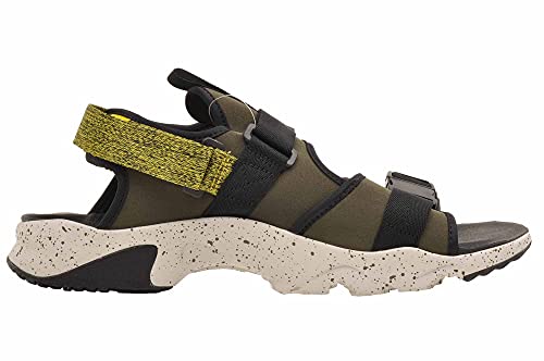 Nike Men's Canyon Slippers, Cargo Khaki/Signal Blue, 143